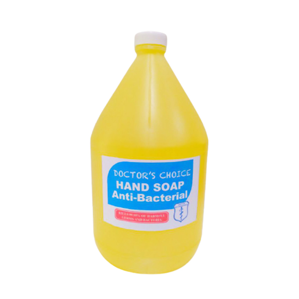 Hand deals soap gallon