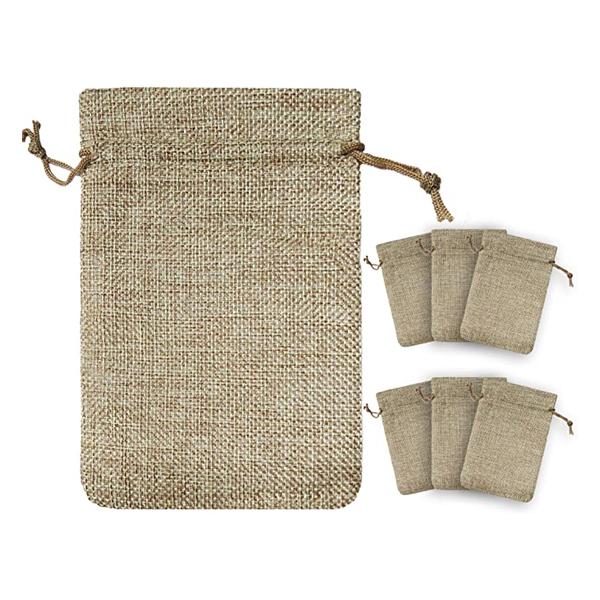 Burlap Bags with Drawstring 2.5"X3.5" OfficeWorks.ph